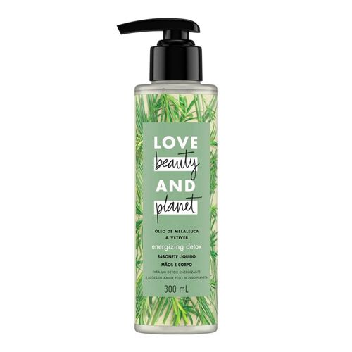 Sabonete Líquido Love Beauty And Planet Energizing Detox 300ml Sabonete Líquido Love Beauty And Planet Energizing Detox 300ml