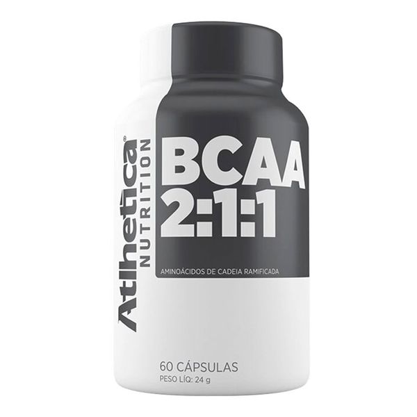 Bcaa 2:1:1 Atlhetica Nutrition 60 Cápsulas