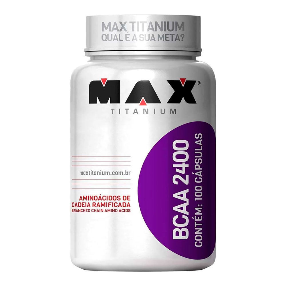 BCAA MAX TITANIUM 2400 C/100CPS