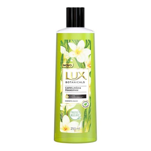Sabonete Líquido Lux Botanicals Capim-Limão e Frangipani 250ml