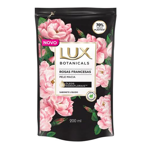 Sabonete Líquido Lux Botanicals Rosas Francesas Refil 200ml Sabonete Líquido Lux Botanicals Rosas Francesas Refil 200ml