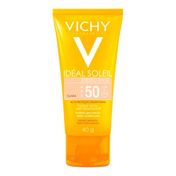 Protetor Solar Facial Iluminador Vichy Idéal Soleil Radiance Cor Clara FPS50 40g