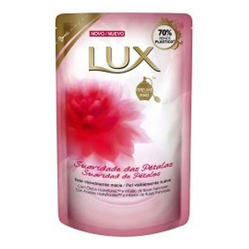Sabonete Líquido Lux Suavidade das Pétalas Refil 220ml Sabonete Líquido Lux Suavidade das Pétalas Refil 220ml