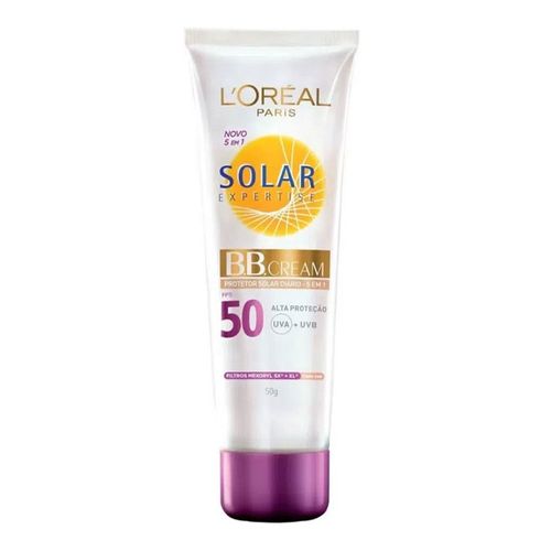 Protetor Solar Facial L’Oréal BB Cream Expertise FPS 50 50g Protetor Solar Facial L’Oréal BB Cream Expertise FPS 50 50g