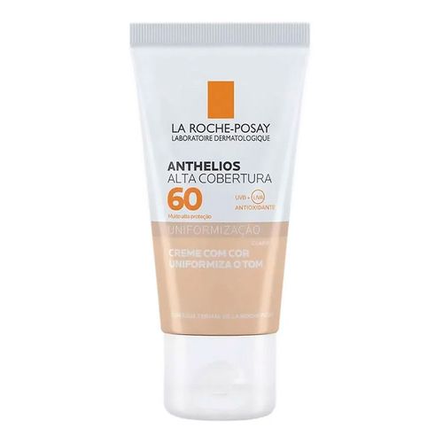 Protetor Solar Facial La Roche-Posay Anthelios Alta Cobertura Cor Clara FPS60 40ml Protetor Solar Facial La Roche-Posay Anthelios Alta Cobertura Cor Clara FPS60 40ml