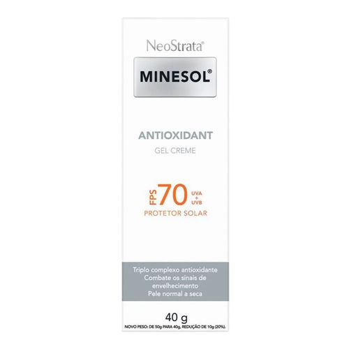 Protetor Solar Facial Neostrata Minesol Antioxidant FPS70 40g Protetor Solar Facial Neostrata Minesol Antioxidant FPS70 40g