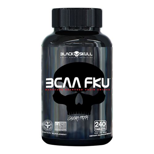 Bcaa Fku Caveira Preta - Black Skull Bcaa Fku Caveira Preta - Black Skull