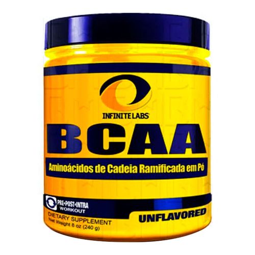 BCAA Powder 240g Sem Sabor - Infinite Labs