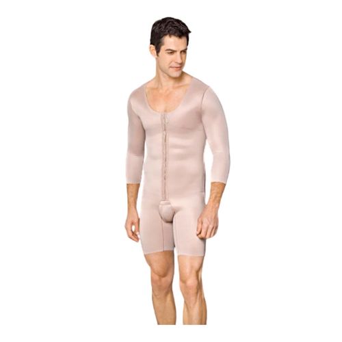 Cinta masculina com mangas abaixo do cotovelo 2069BL Macom Cinta masculina com mangas abaixo do cotovelo 2069BL Macom