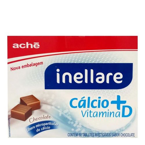 Inelatte Chocolate Aché 60 Tabletes Mastigáveis Inelatte Chocolate Aché 60 Tabletes Mastigáveis