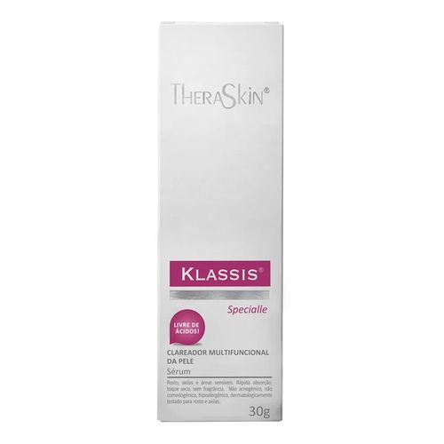 Sérum Clareador da Pele Klassis Specialle Theraskin 30g Sérum Clareador da Pele Klassis Specialle Theraskin 30g