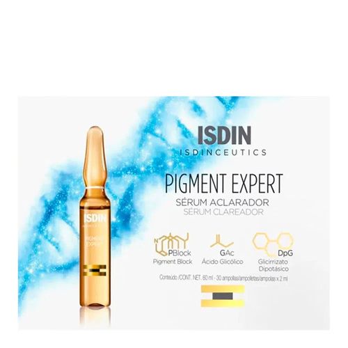 Sérum Clareador Isdinceutics Pigment Expert 30 Ampolas Sérum Clareador Isdinceutics Pigment Expert 30 Ampolas