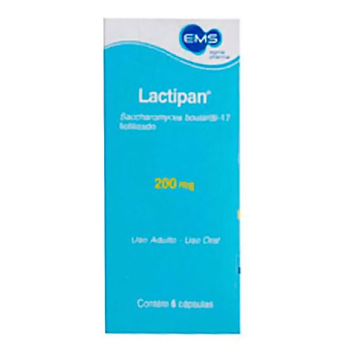 Lactipan 200mg EMS 6 Comprimidos Lactipan 200mg EMS 6 Comprimidos