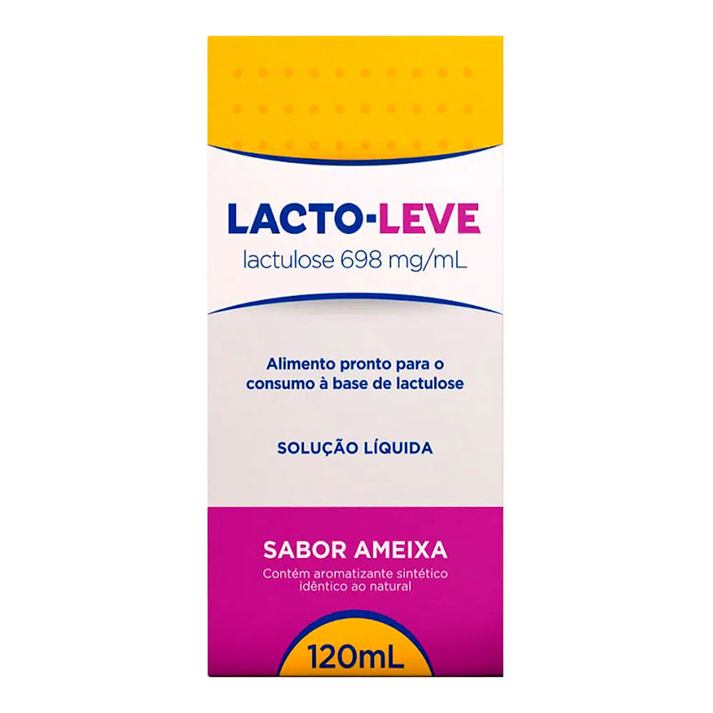 Laxante Lacto-Leve 698mg/ml 120ml Ameixa