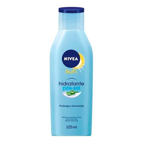 Loção Hidratante Pós-Sol Nivea Sun 125ml Loção Hidratante Pós-Sol Nivea Sun 125ml