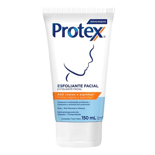 Esfoliante Facial Protex Anti Cravos e Espinhas 150ml Esfoliante Facial Protex Anti Cravos e Espinhas 150ml