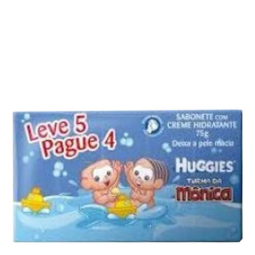 Sabonete Turma da Mônica C/ Creme Hidratante 5 Unidades Sabonete Turma da Mônica C/ Creme Hidratante 5 Unidades