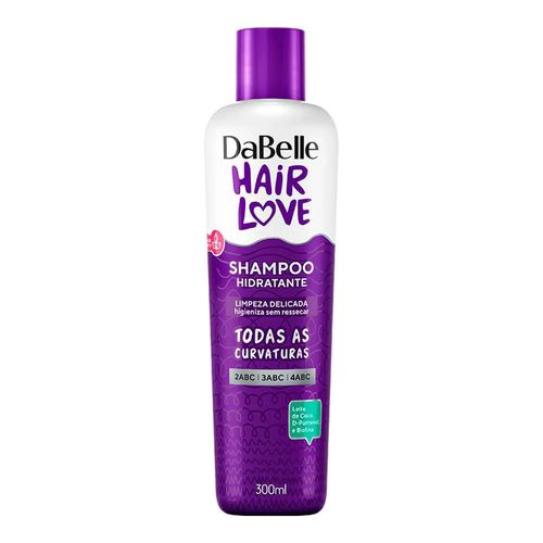 Shampoo Dabelle Hair Love Hidratante 300ml Shampoo Dabelle Hair Love Hidratante 300ml