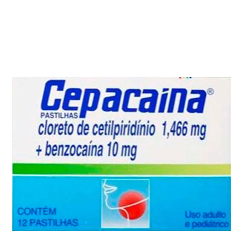 CEPACAINA 12 PASTILHAS
