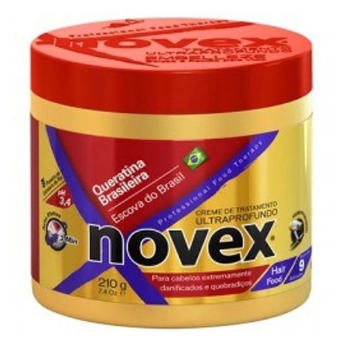 Creme De Tratamento Capilar Novex Queratina Brasileira 210gz Creme De Tratamento Capilar Novex Queratina Brasileira 210gz
