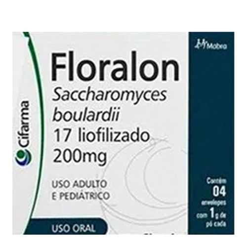 Floralon Pó 200mg Cifarma 4 Envelopes Floralon Pó 200mg Cifarma 4 Envelopes