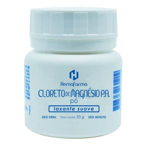 Cloreto De Magnésio Hemafarma 33g Cloreto De Magnésio Hemafarma 33g