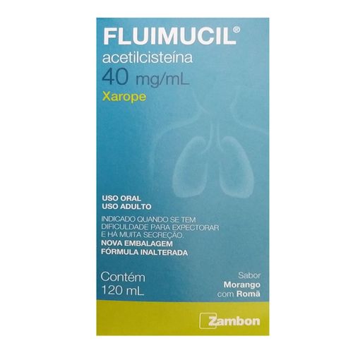 Fluimucil Xarope Adulto Zambon 120ml