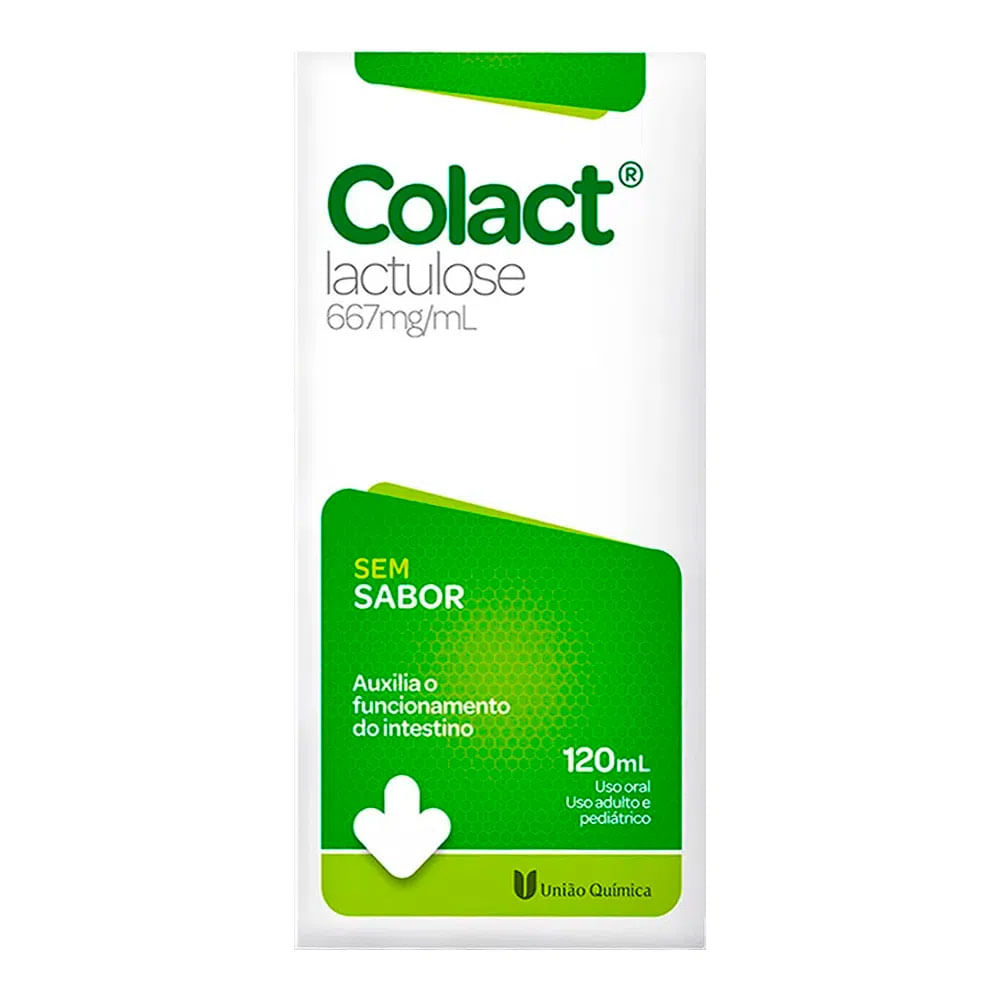 Colact Sem Sabor União Química 120ml - Drogaria Sao Paulo
