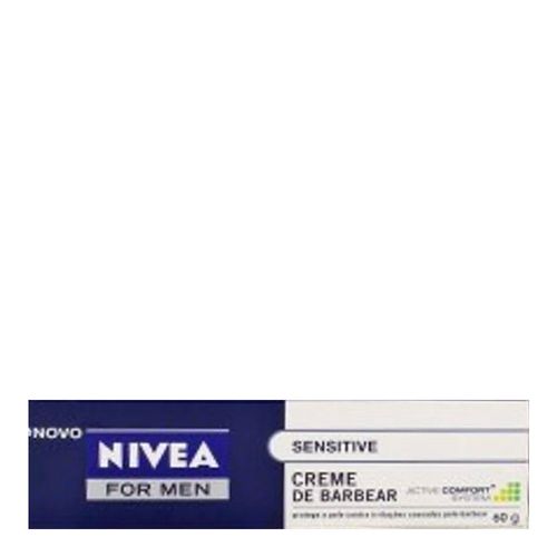Creme de Barbear Nivea For Men Sensitive 60g Creme de Barbear Nivea For Men Sensitive 60g