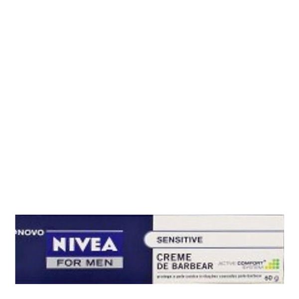 Creme de Barbear Nivea For Men Sensitive 60g