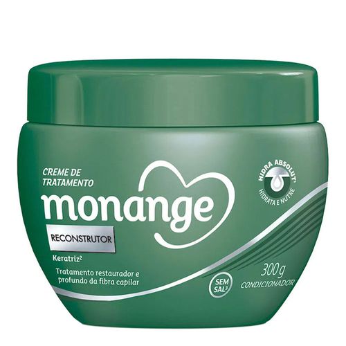 Creme de Tratamento Monange Reconstrução 300g Creme de Tratamento Monange Reconstrução 300g