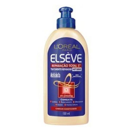 Creme de Tratamento Noturno Elsève Reparação Total 5 150ml Creme de Tratamento Noturno Elsève Reparação Total 5 150ml