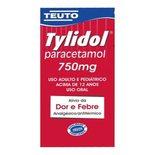 Tylidol 750mg 10 Comprimidos