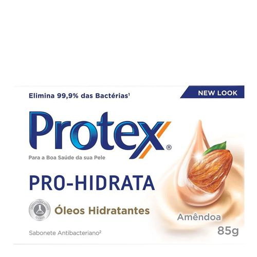 Sabonete em Barra Antibacteriano Protex Pro Hidrata Amêndoa 85g Sabonete em Barra Antibacteriano Protex Pro Hidrata Amêndoa 85g
