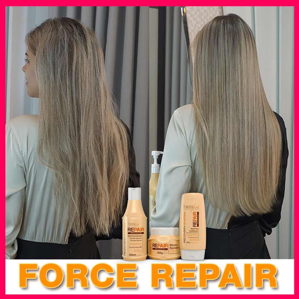 Kit Reparação em Casa Force Repair - Forever Liss