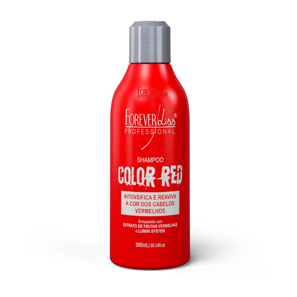 Shampoo Color Red Forever Liss 300ml - Drogaria Sao Paulo