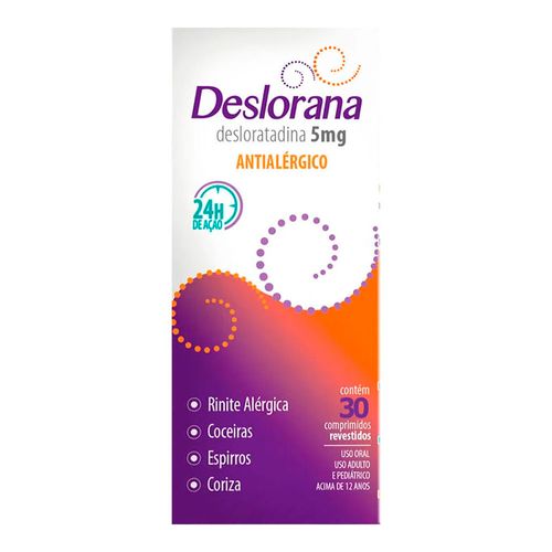 Deslorana 5mg Legrand 30 Comprimidos