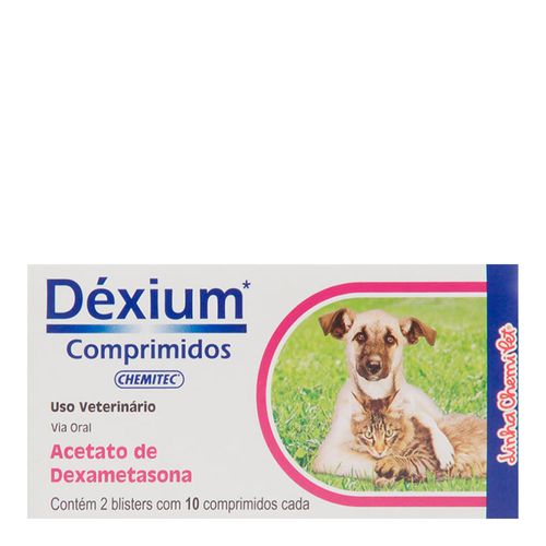 Dexium Comprimido 02 Blisters com 10 Comprimidos Dexium Comprimido 02 Blisters com 10 Comprimidos