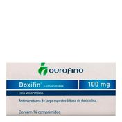 DOXIFIN 100mg - cx c/ 14 comprimidos