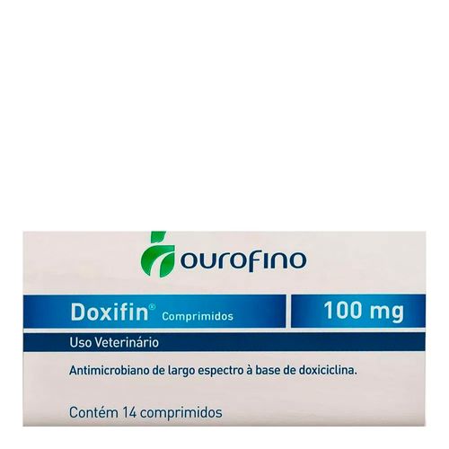 DOXIFIN 100mg - cx c/ 14 comprimidos DOXIFIN 100mg - cx c/ 14 comprimidos