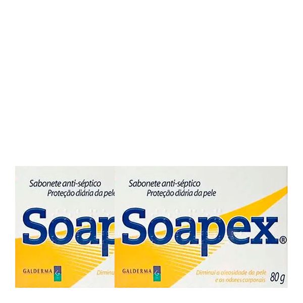 Sabonete Soapex 80g C/ 2 Unidades