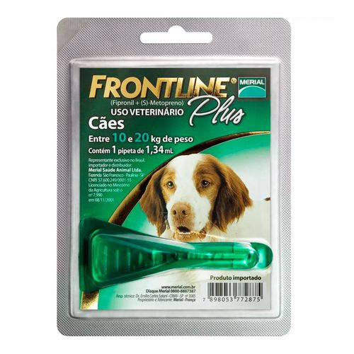 Frontline Plus Cachorro de 10 a 20kg Frontline Plus Cachorro de 10 a 20kg