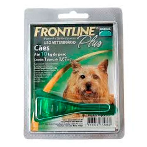 FRONTLINE PLUS P - para cães até 10kg FRONTLINE PLUS P - para cães até 10kg