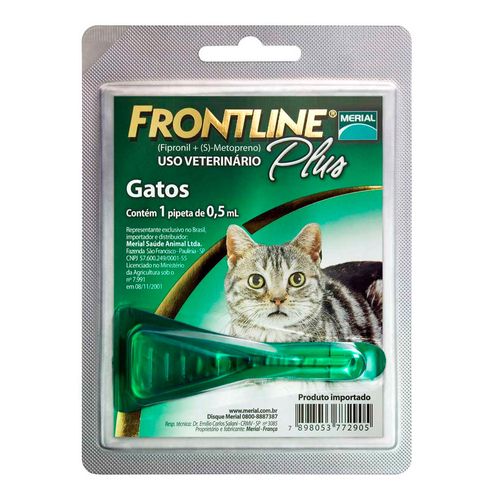 Frontline Plus para Gatos Frontline Plus para Gatos