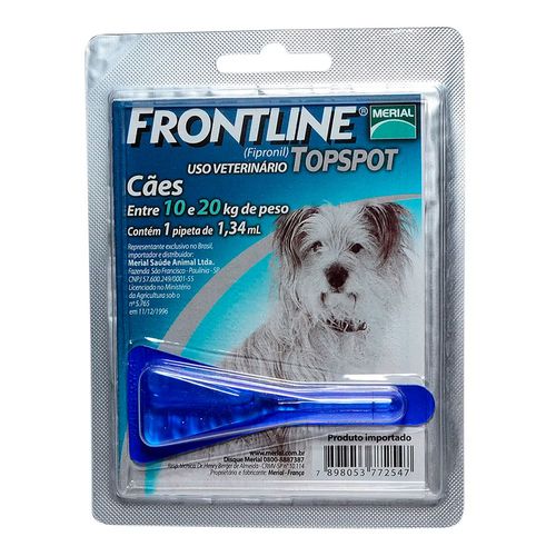 FRONTLINE TOP SPOT M - para cães de 10kg até 20kg