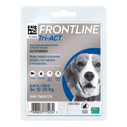 Frontline Tri Act para Cães de 10 a 20kg Frontline Tri Act para Cães de 10 a 20kg