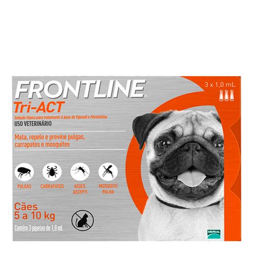 Frontline Tri Act para Cães de 5 a 10kg Frontline Tri Act para Cães de 5 a 10kg