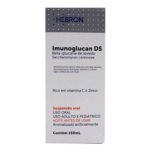 Imunoglucan Ds Suspensão Oral Hebron 150ml Imunoglucan Ds Suspensão Oral Hebron 150ml