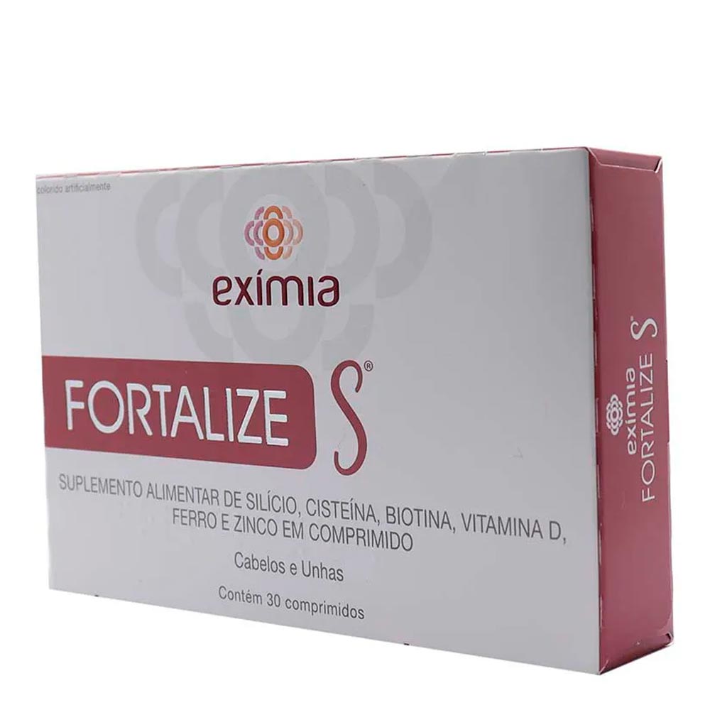 Suplemento Alimentar Eximia Fortalize S 30 Comprimidos - Drogaria Sao Paulo