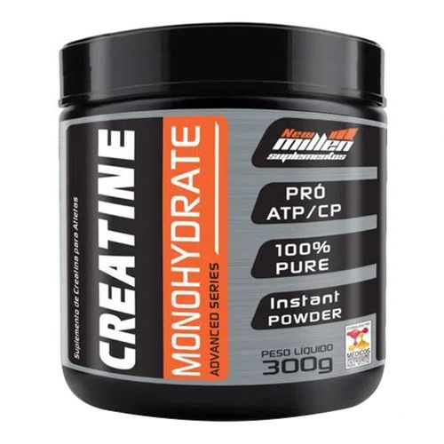 Creatina Monohidratada 300g - New Millen Creatina Monohidratada 300g - New Millen